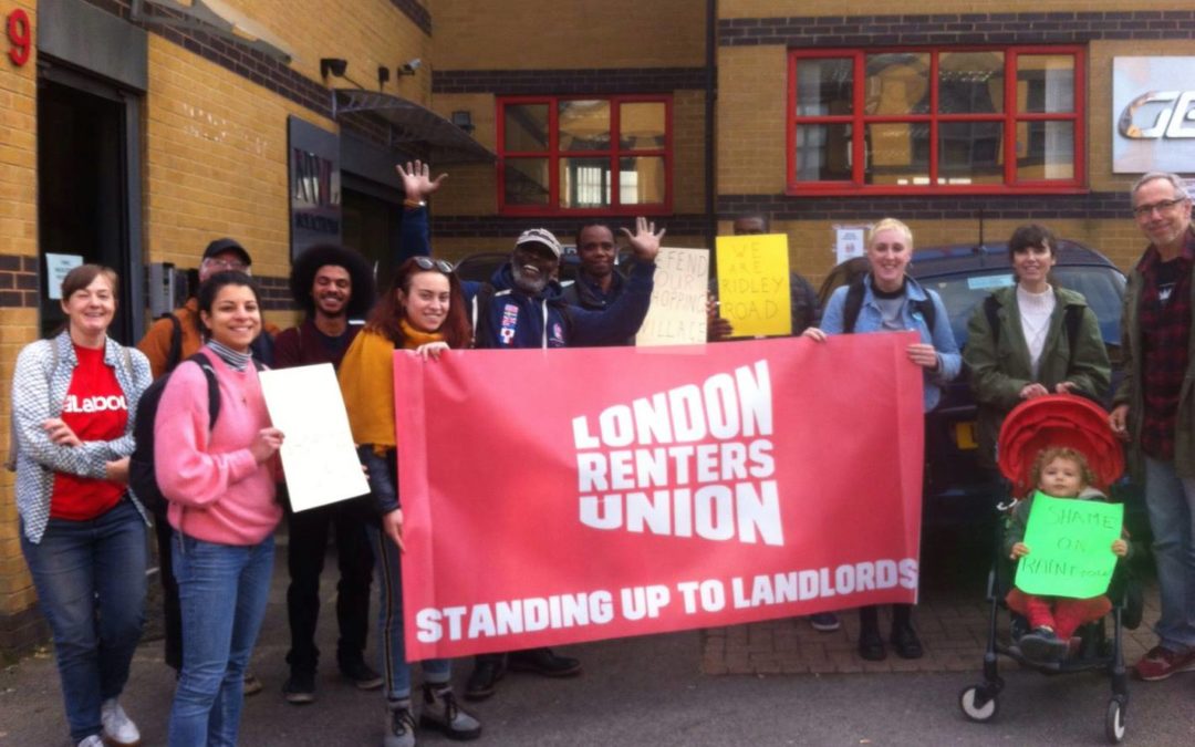 London Renters Union community solidarity workshop